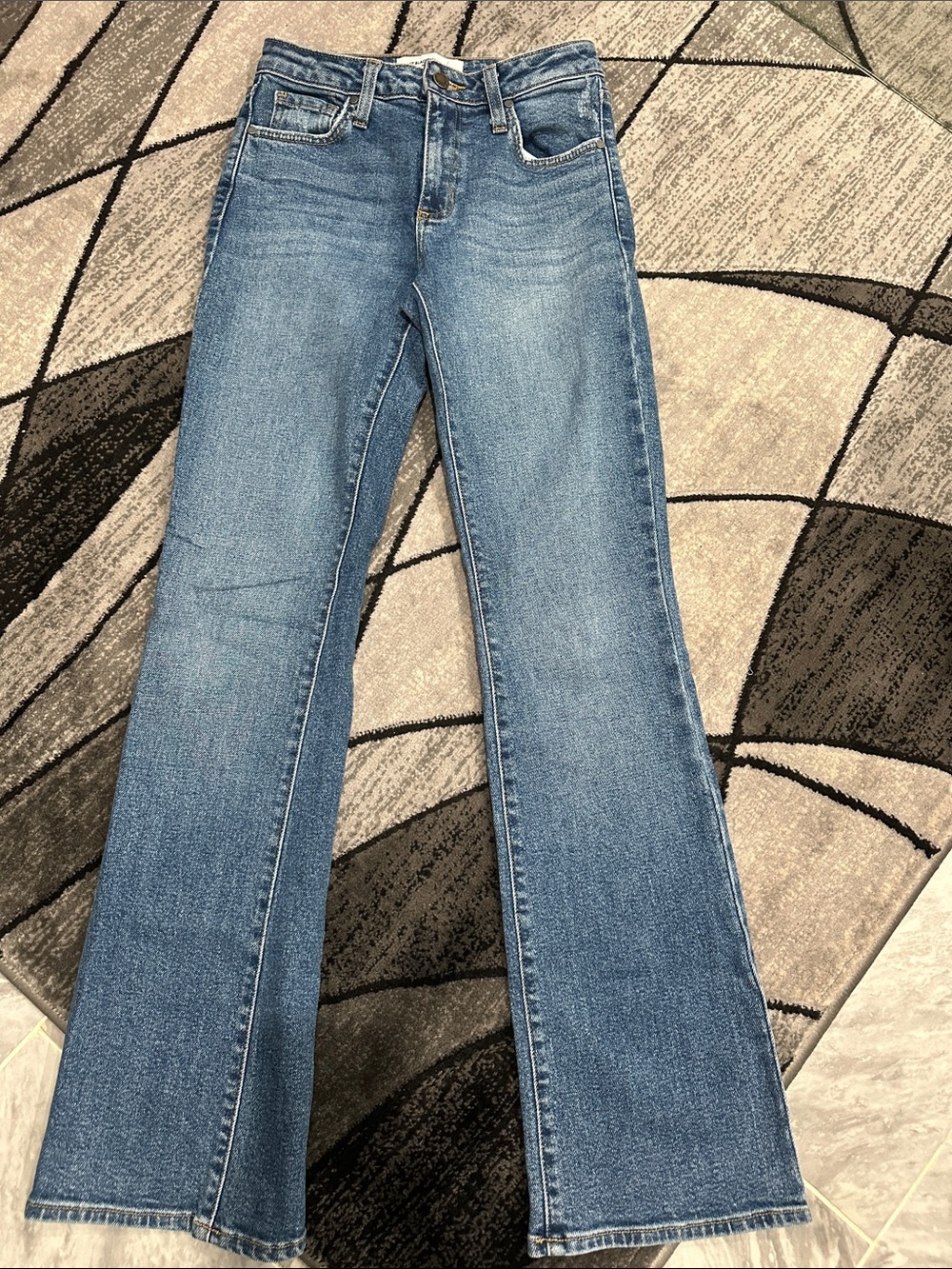 Just Black Light Blue Flare Jeans